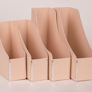 Curved- Top Magazine Storage Files, 11 x 10 x 3-1/2, Grey/ White - #1110GW