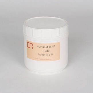 Paraloid B67 (Acryloid B67), 1 pound - #SY19B