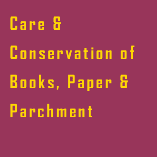 Books Conservation Resources